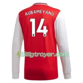 Billige Fotballdrakter Arsenal Pierre-Emerick Aubameyang 14 Hjemmedraktsett 2019/20 Langermet